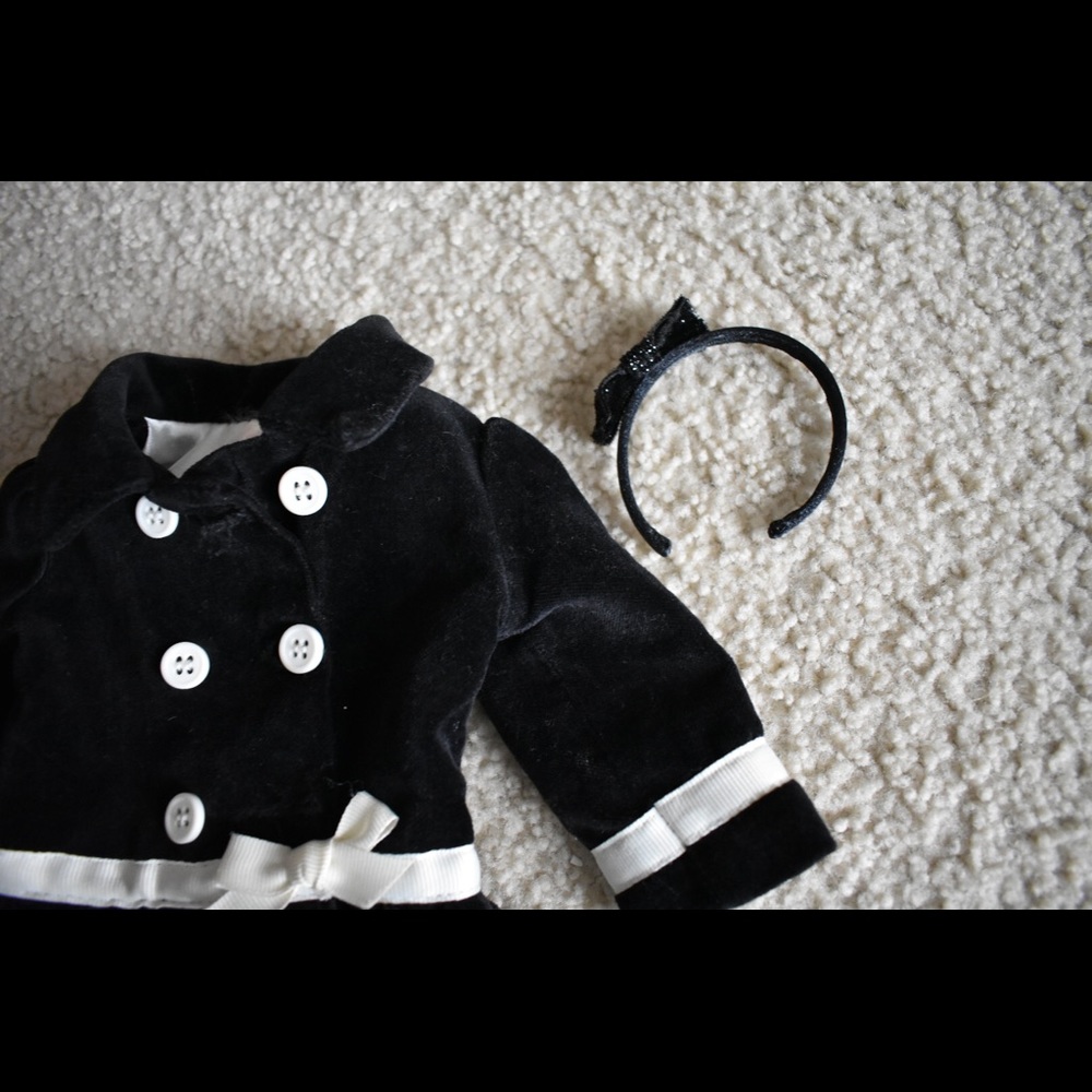 American Girl Coat and head band :)